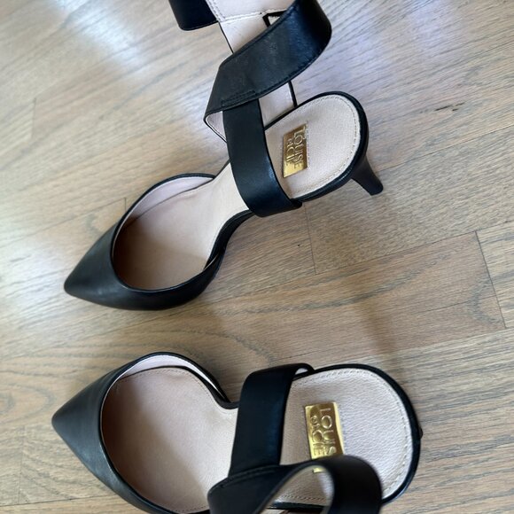 New never worn black heeled shoes size 10 - Picture 3 of 6